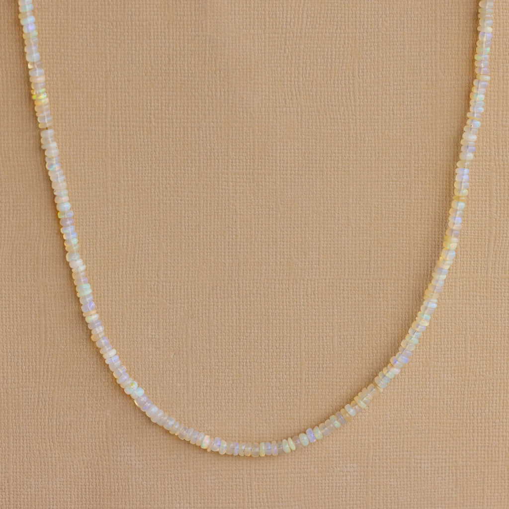 Opal Beaded Necklace