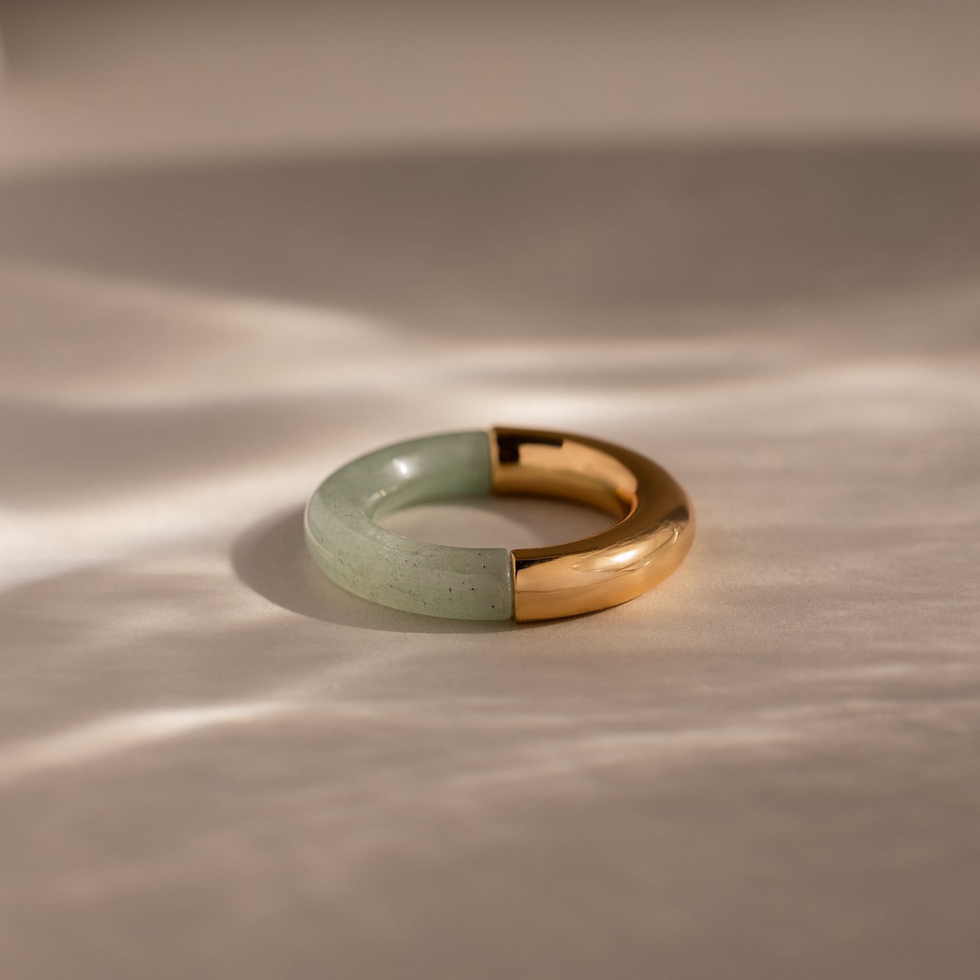 Half Jade Ring