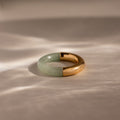 Half Jade Ring