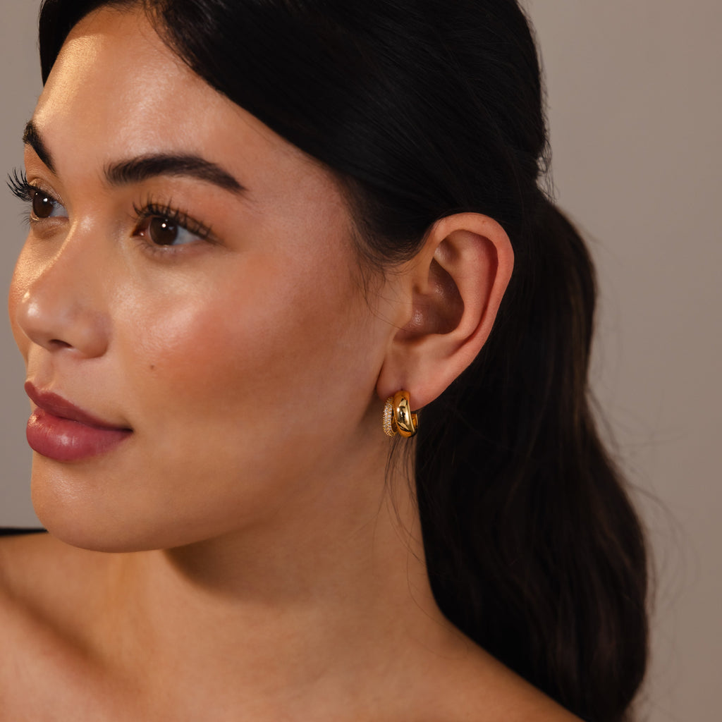 Duo Pave Dome Studs