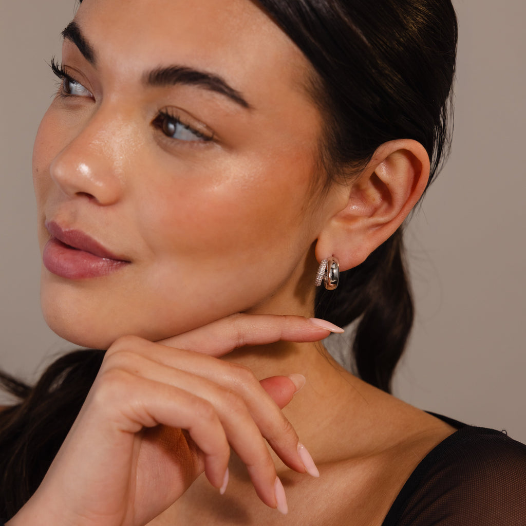 Duo Pave Dome Studs