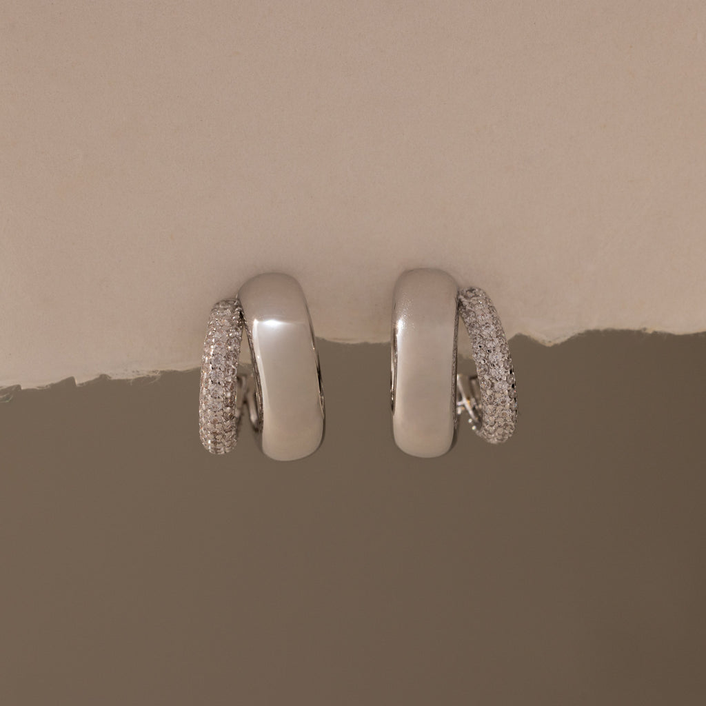 Duo Pave Dome Studs