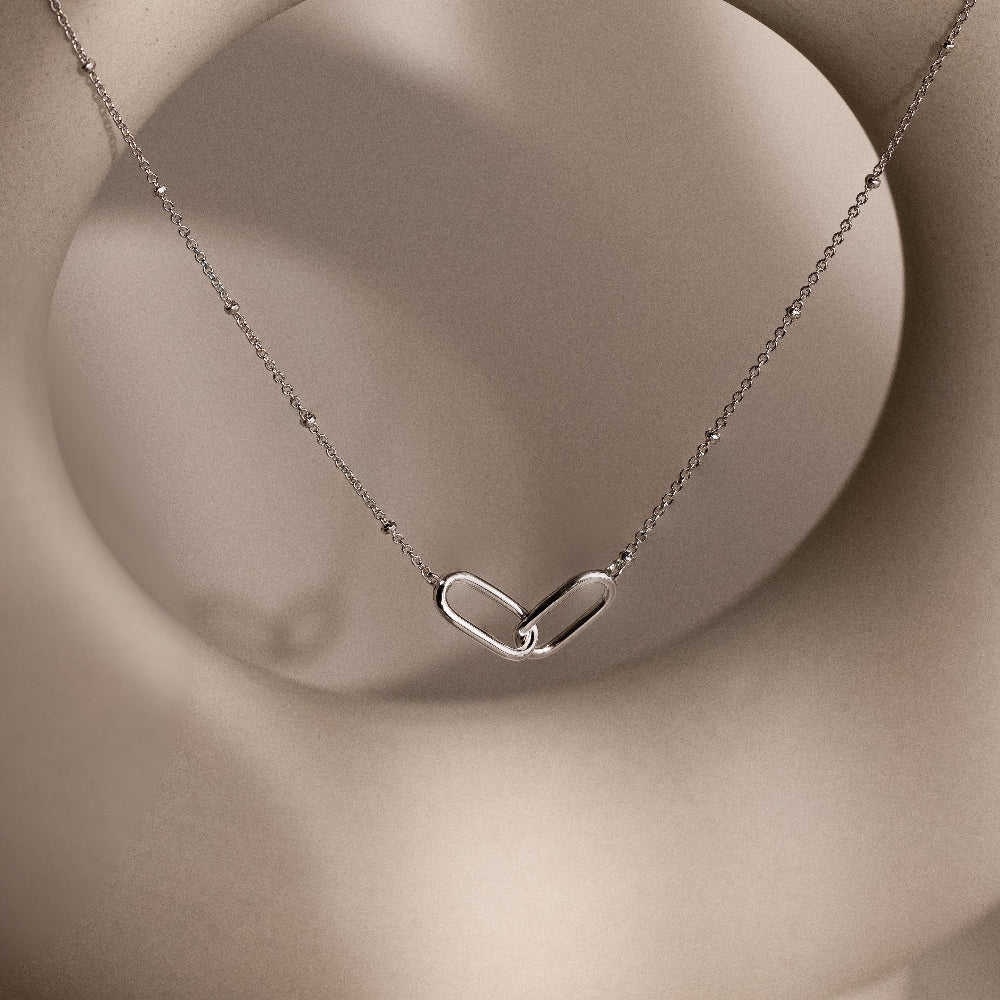 Linked Pendant Necklace