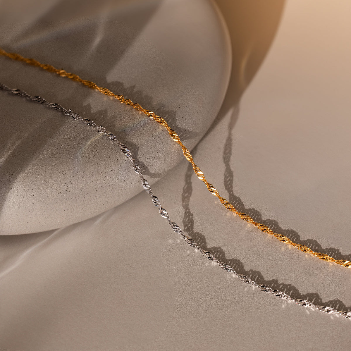 Singapore Twist Necklace