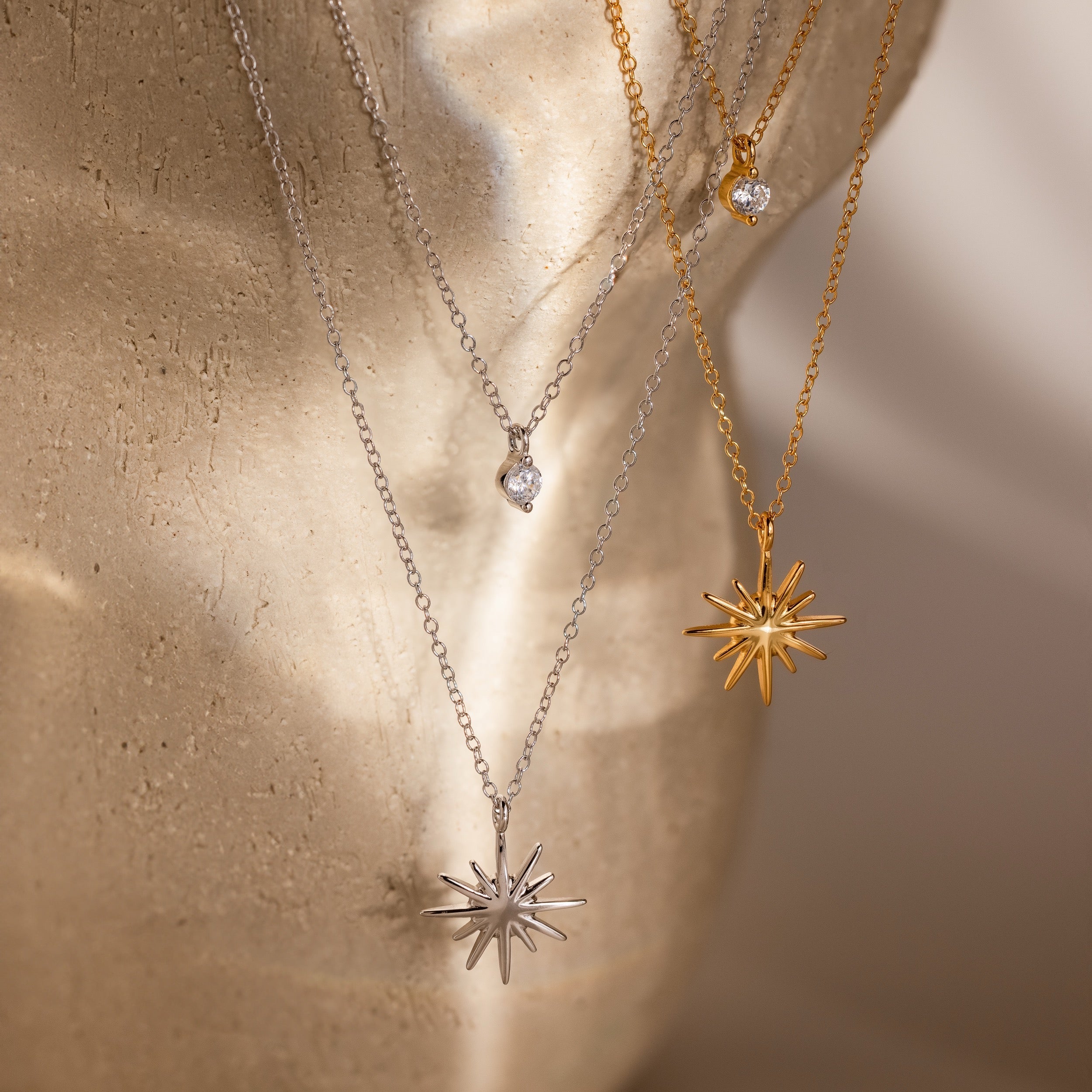 Laura Starburst Duo Necklace