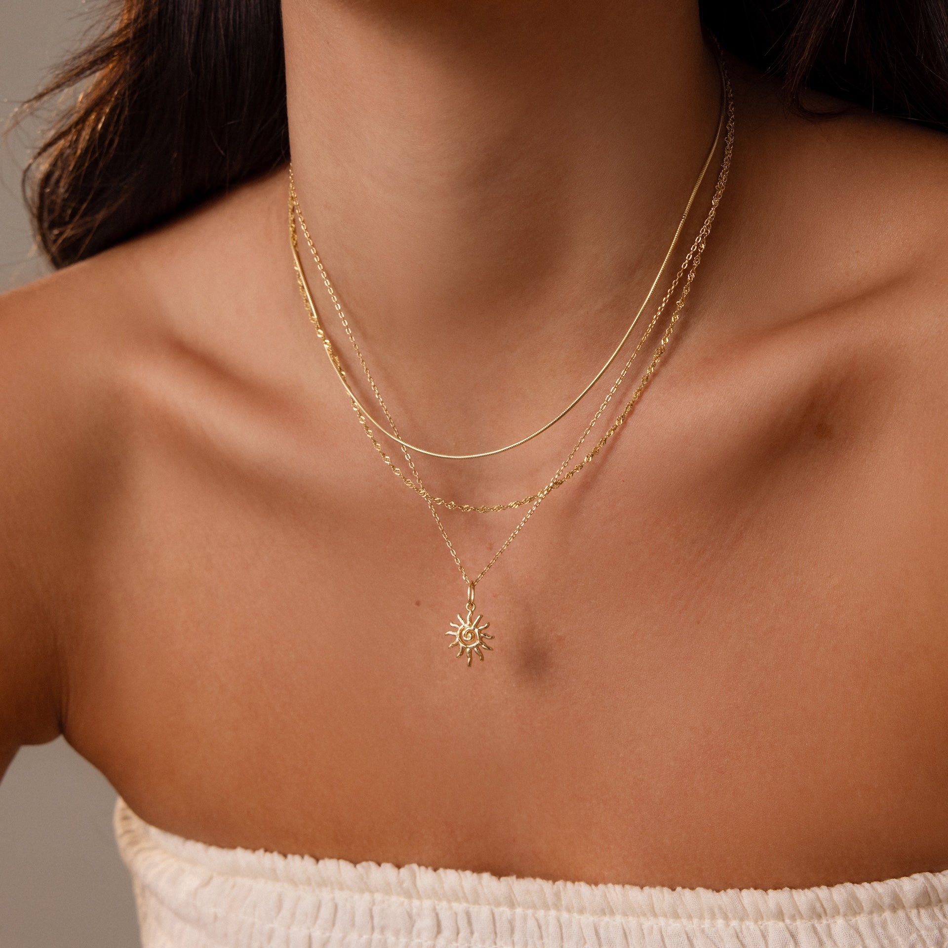 Celestial Sun Necklace