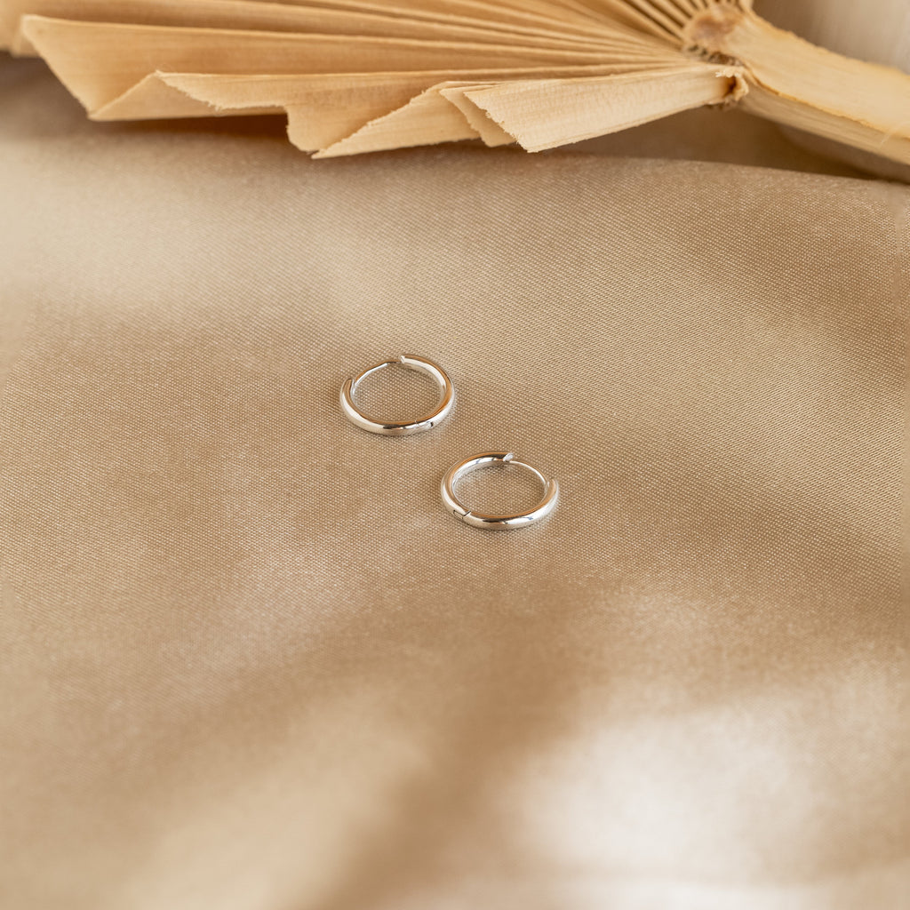 Small Bold Hoops