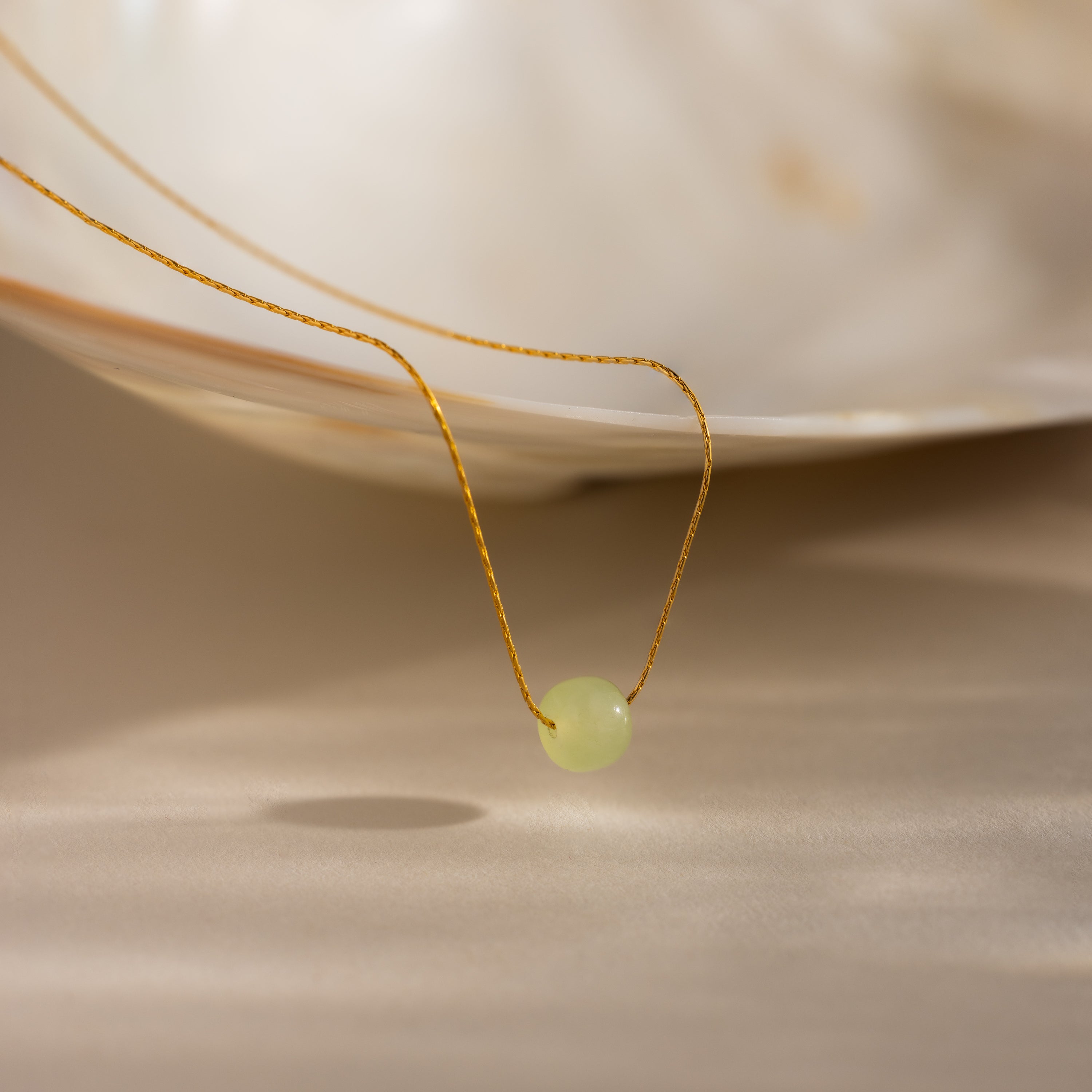 Jade Bead Necklace