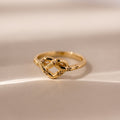 Starry Love Knot Ring