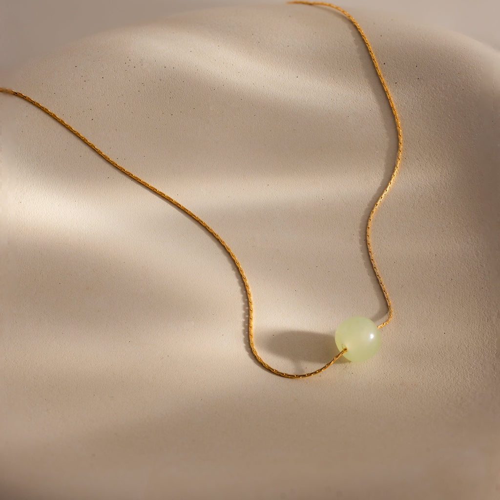 Jade Bead Necklace
