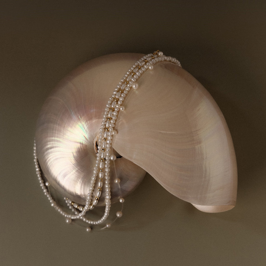 Summer Pearl Beaded Necklace