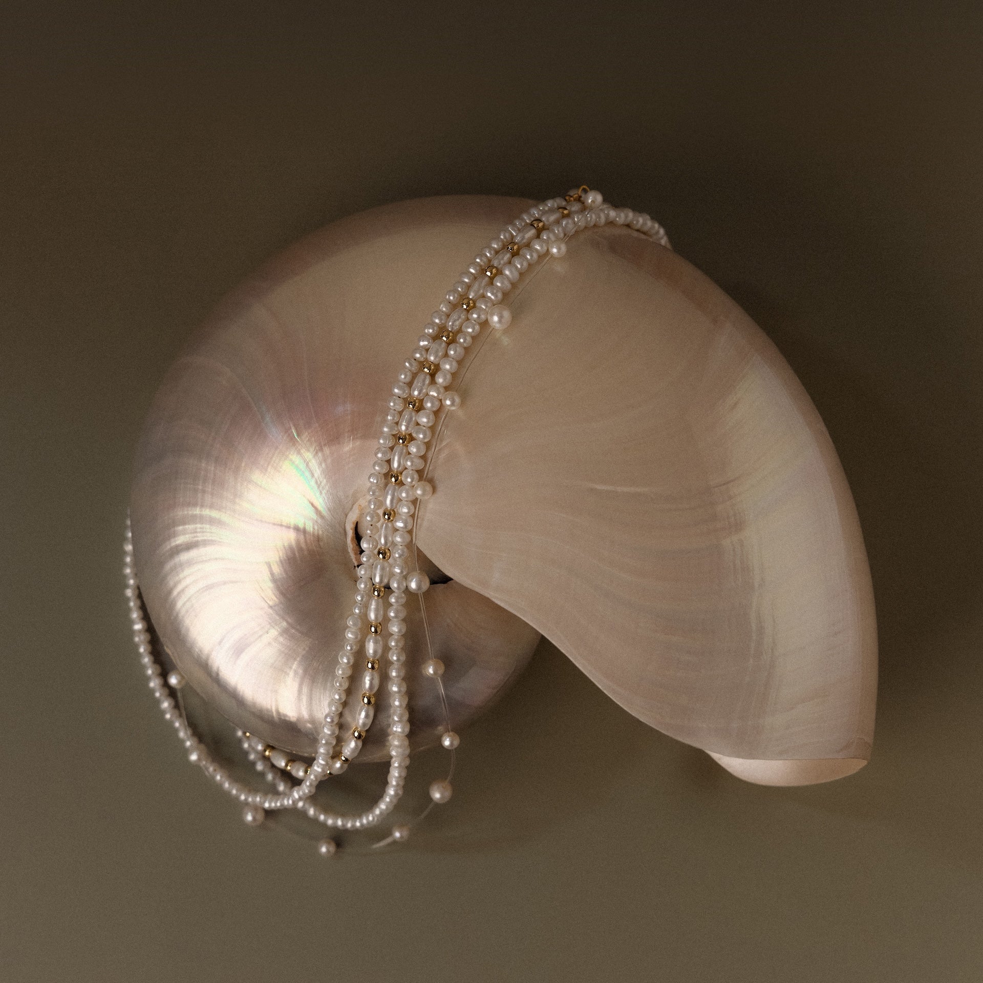 Summer Pearl Beaded Necklace