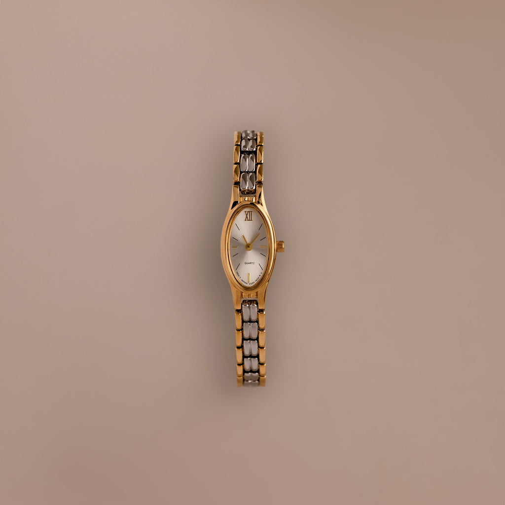 Slim Oval Timepiece