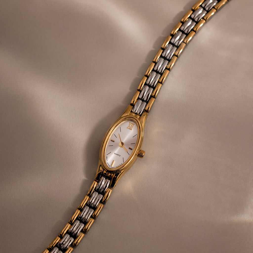 Slim Oval Timepiece