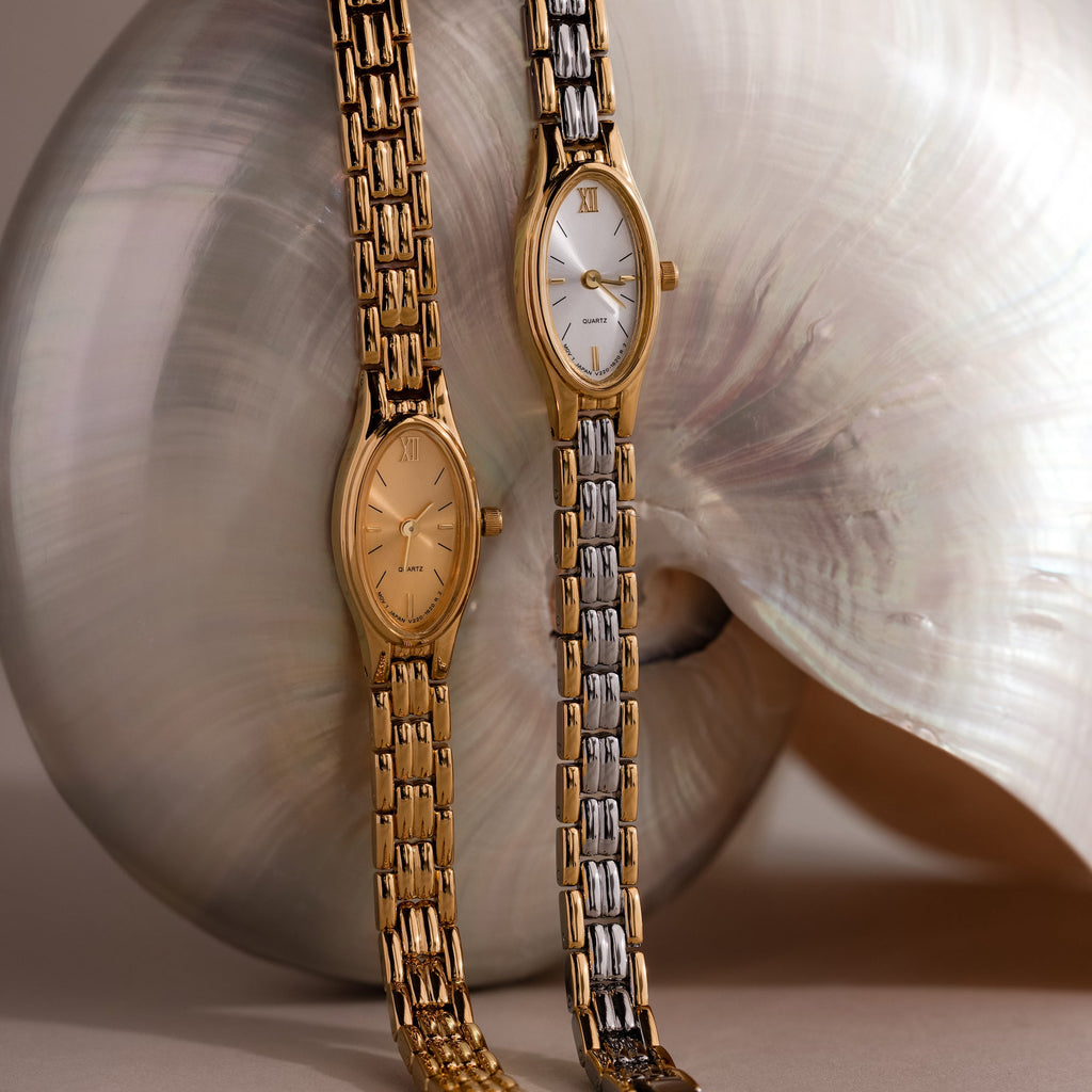Slim Oval Timepiece