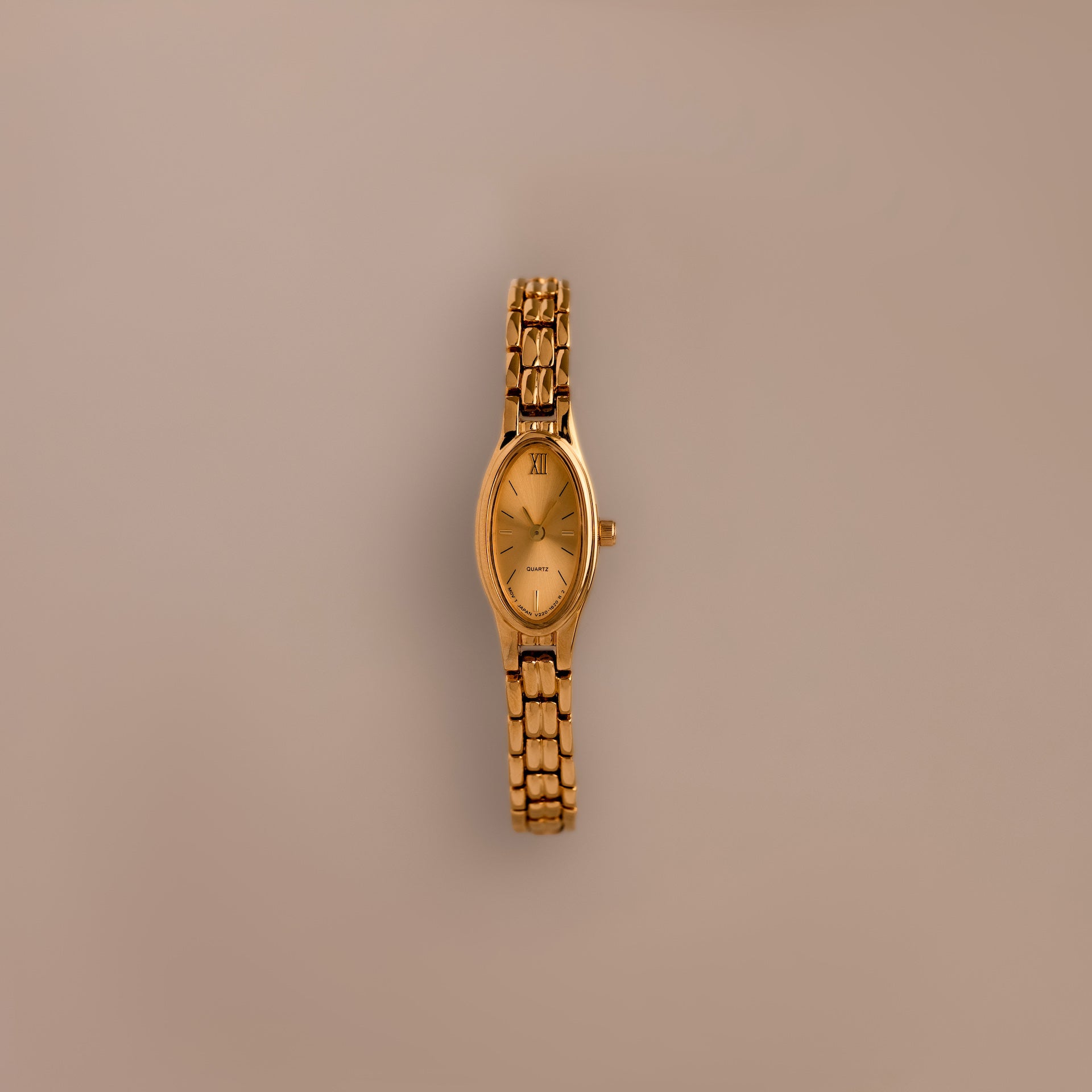 Slim Oval Timepiece