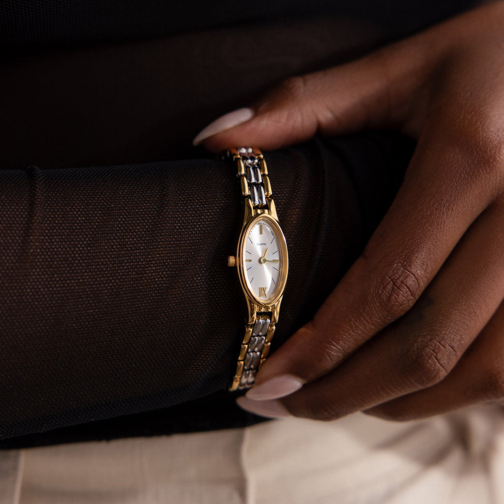 Slim Oval Timepiece