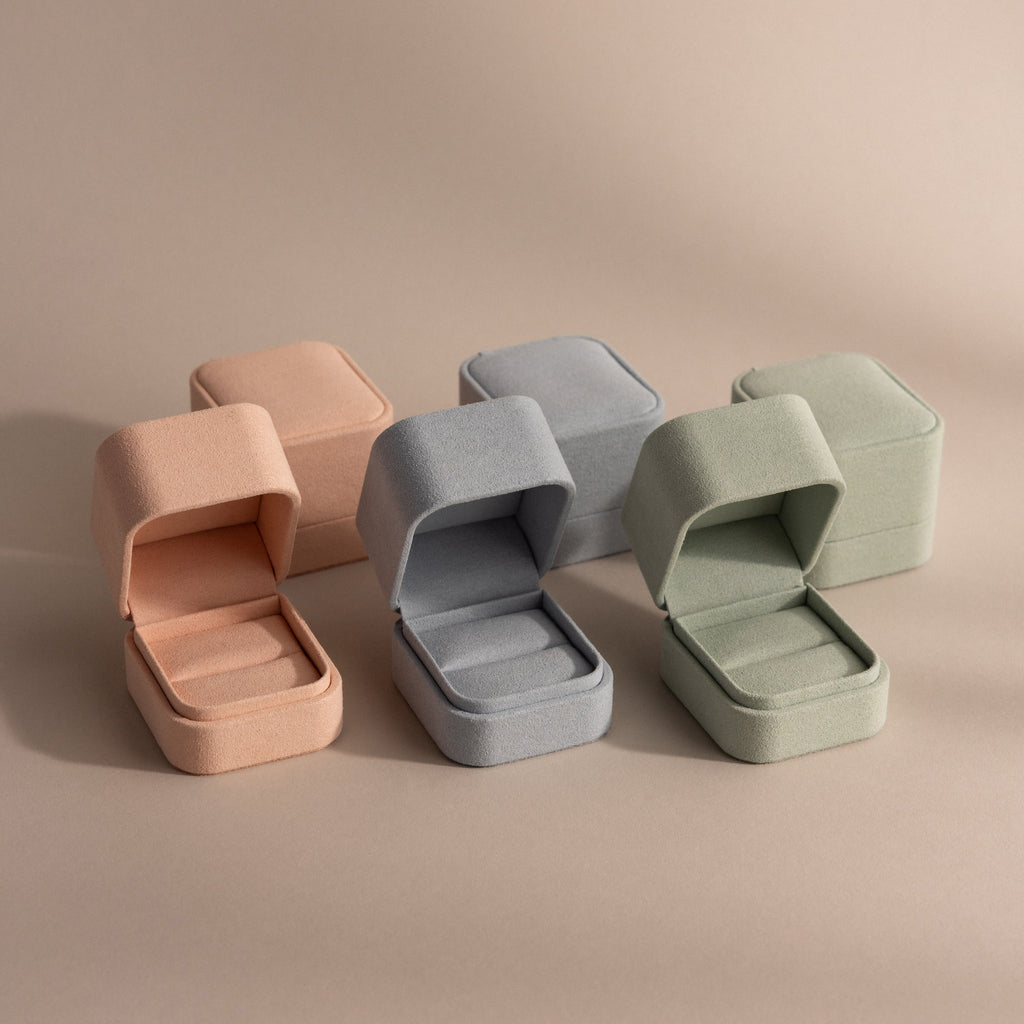 Suede Ring Box