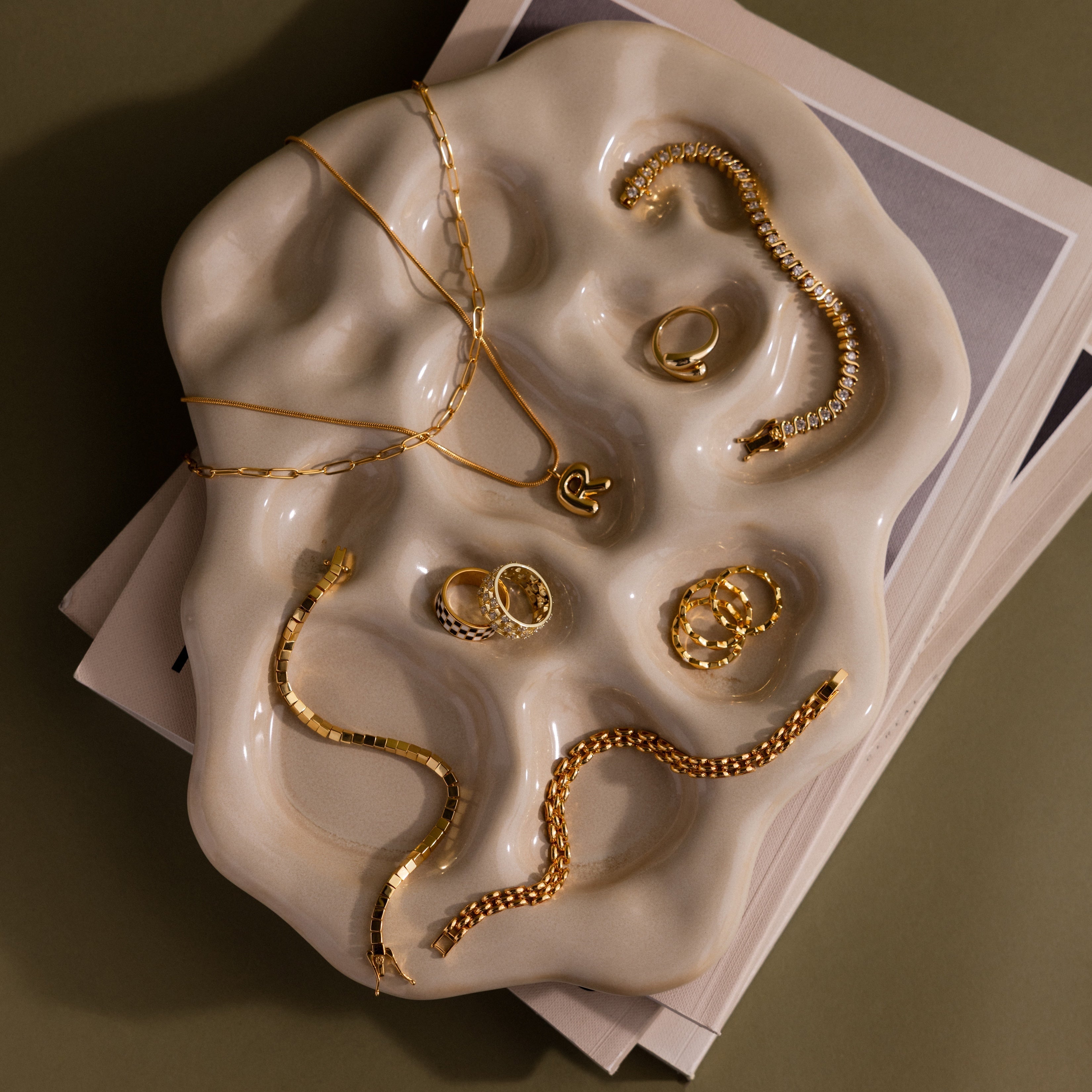 Organic Treasure Trove Jewelry Dish